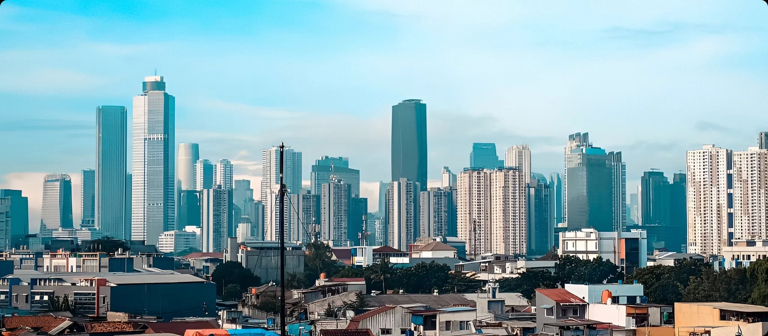 Jakarta city skyline